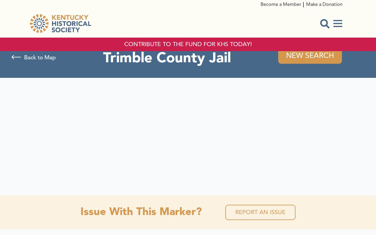 Historic Trimble County jail and criminal record history